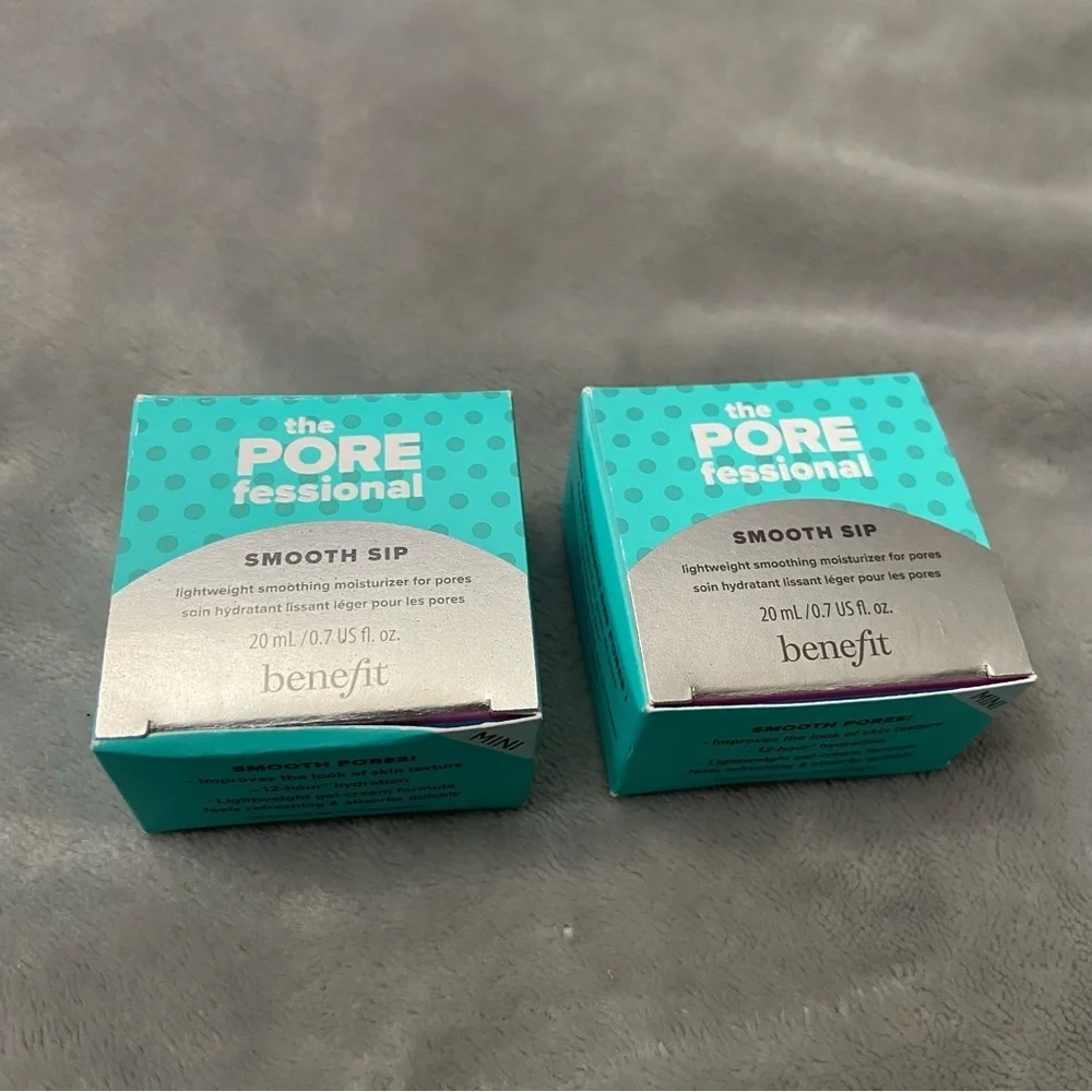 New! TWO benefit porefessional smooth sip moisturizer mini 27603